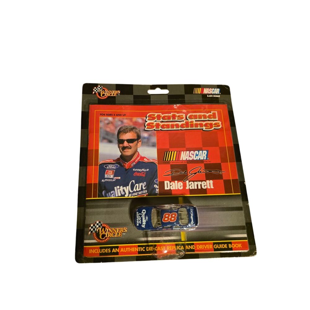Dale Jarrett 88 Quality Care Winners Circle Stats and Standings 1:64 1999 Nascar
